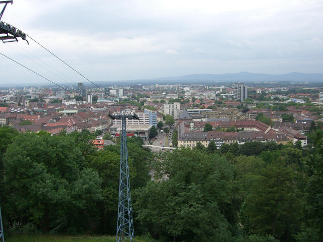 Udsigt over Freiburg